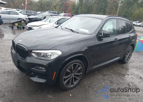 2021 BMW X3 xDrive30I z USA, uszkodzony, nr VIN 5UXTY5C09M9E30322